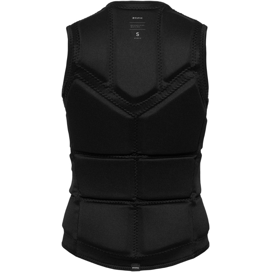 2026 Mystic Femmes Star Front Zip Gilet Pare-balles 35005.240246 - Black
